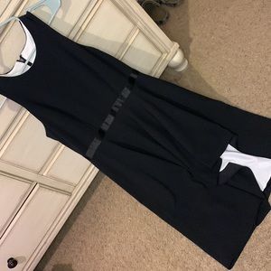 Calvin Klein Black Sleeveless Dress